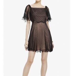 Bcbgmaxazria Dresses Bcbgmaxazria Shalom Off The Shoulder Black Lace Dress